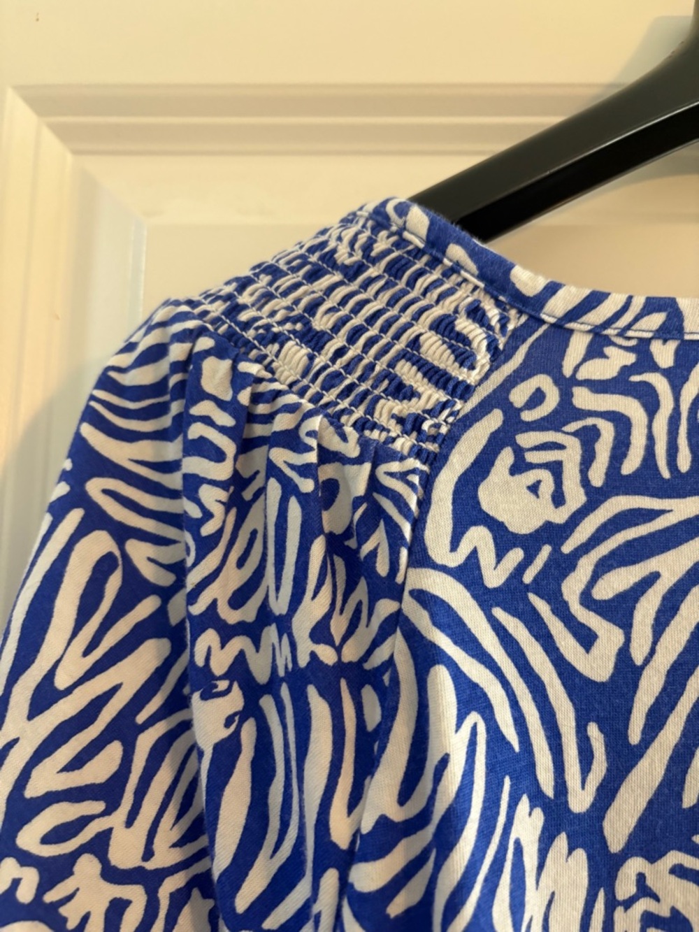 Lilly Pulitzer size S Rosen t-shirt dress.  Color: Martinique Blue Zee Bebe - Picture 3 of 5